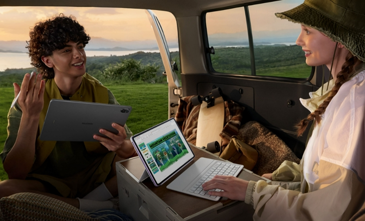 Qual è il ruolo del MatePad nelle configurazioni di lavoro ibride?